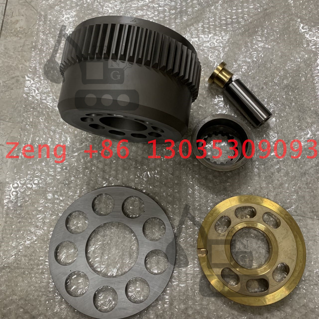 Nabtesco GM100 TM100VD hydraulic final drive travel motor rotary group and spare parts for XCMG XE335，Daewoo DH340 DH420 excavator