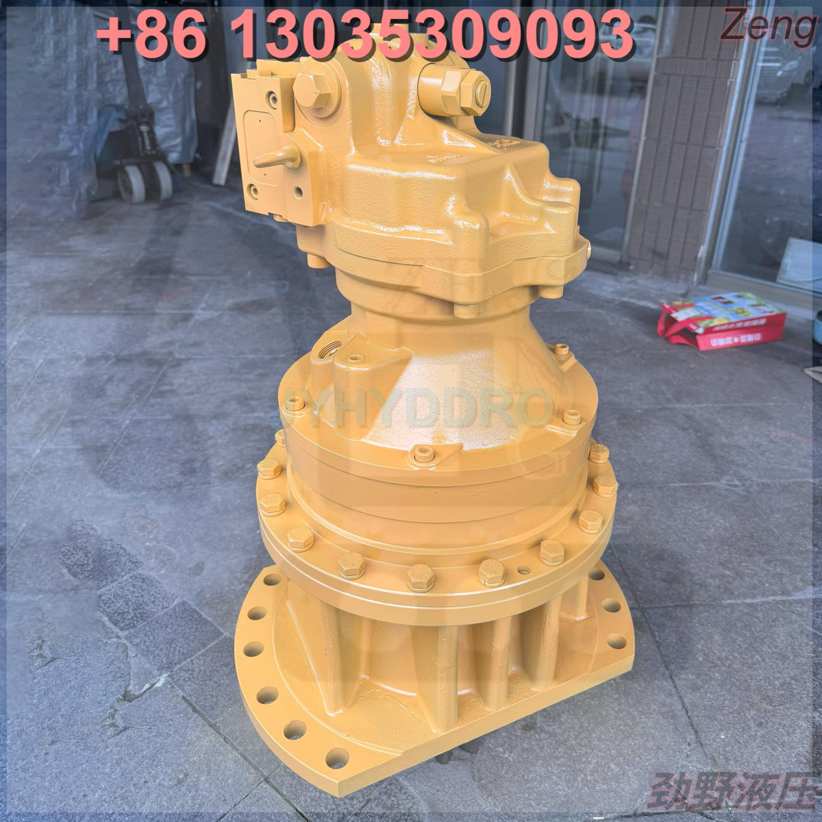 KOMATSU PC200-8 EXCAVATOR KMF125 SWING MOTOR ASSY