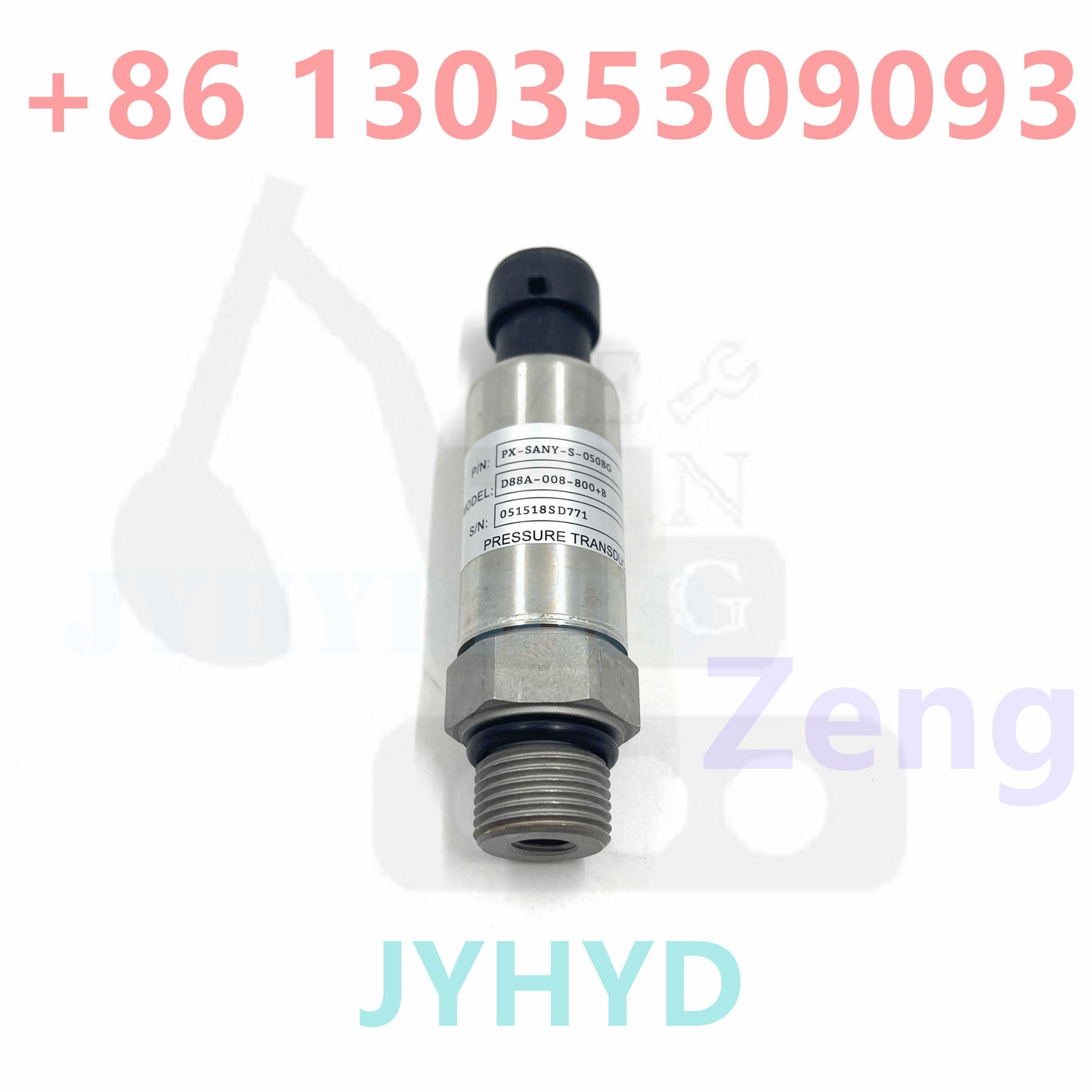 SANY SY215-8 EXCAVATOR PX-SANY-S-050BG D88A-008-800+B 051518SD771 SENSOR