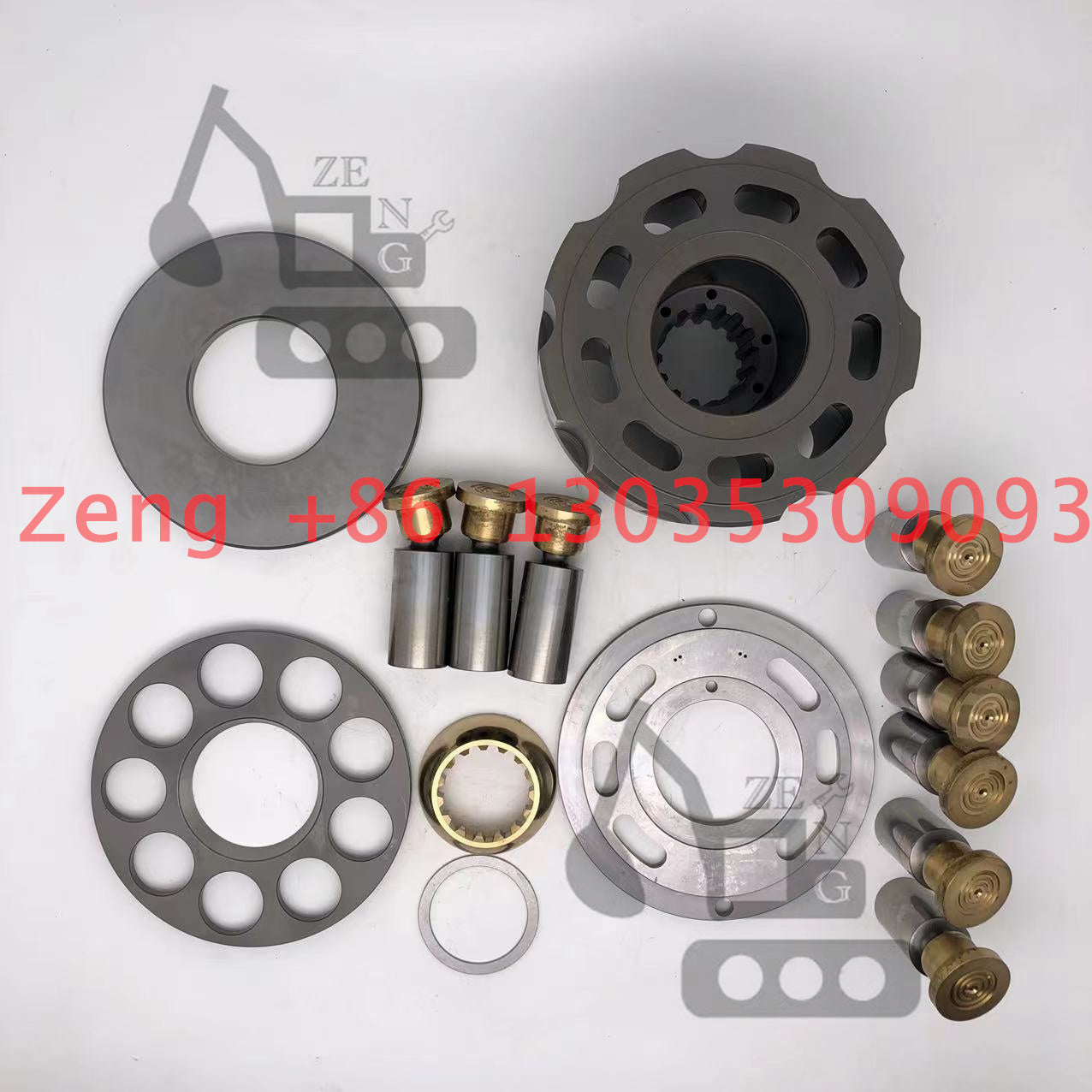 Kawasaki SBHSM151 hydraulic swing motor rotory group and spare parts for Sumitomo SH210-6，Sany SY215 excavator