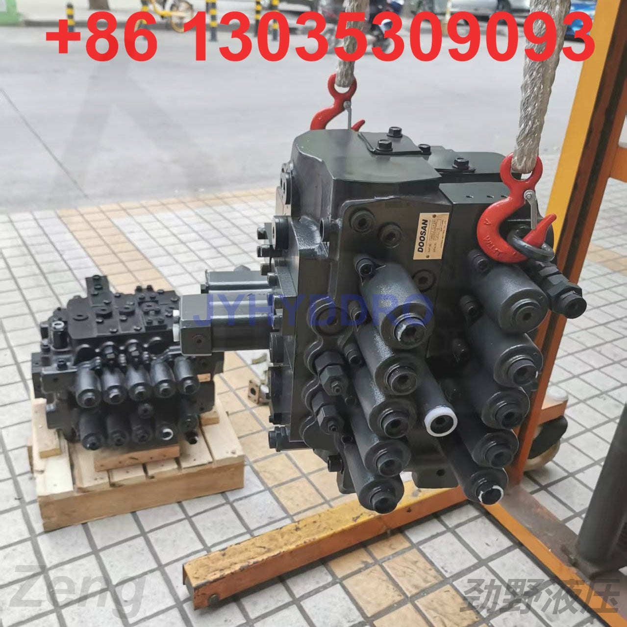 DOOSAN SOLAR 170-III EXCAVATOR 2426-1210 2426-1210A CONTROL VALVE ASSY