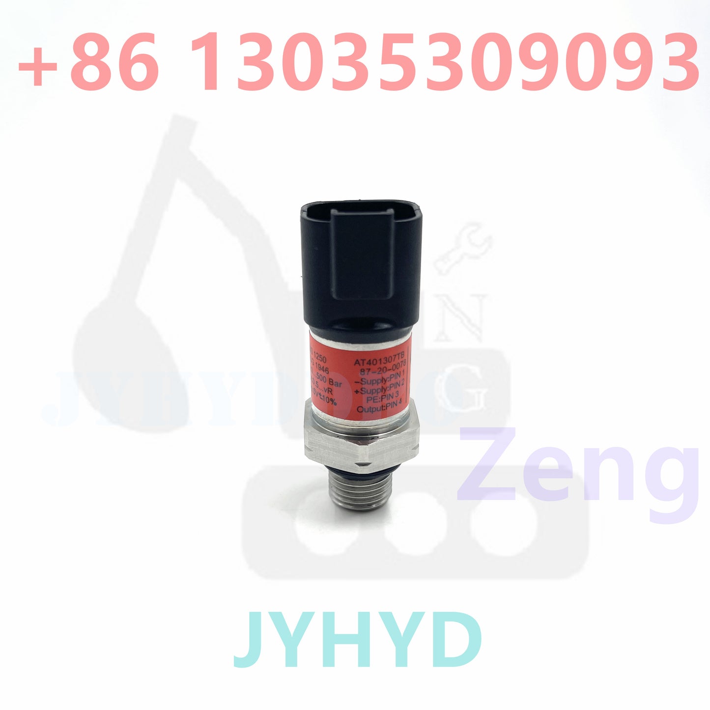 LIUGONG CLG920E EXCAVATOR MBS 1250 063G 1946 500Bar AT401307TB 87-20-0078 SENSOR