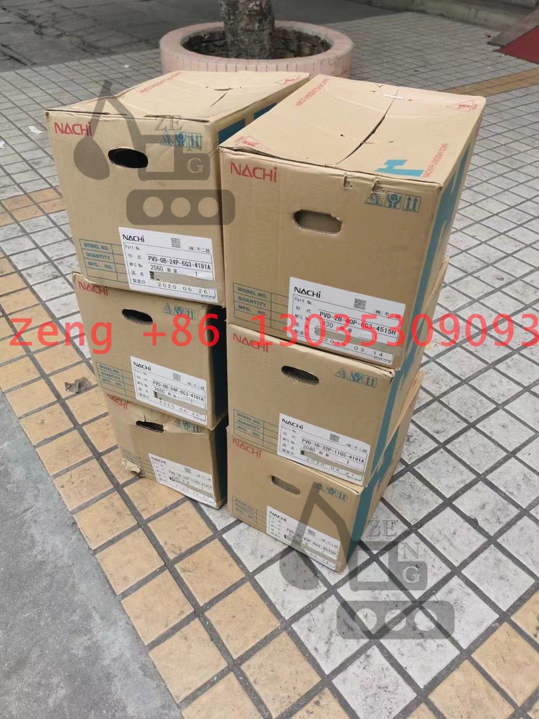 Nachi PVD-0B-24P-6G3 U25 hydraulic pump