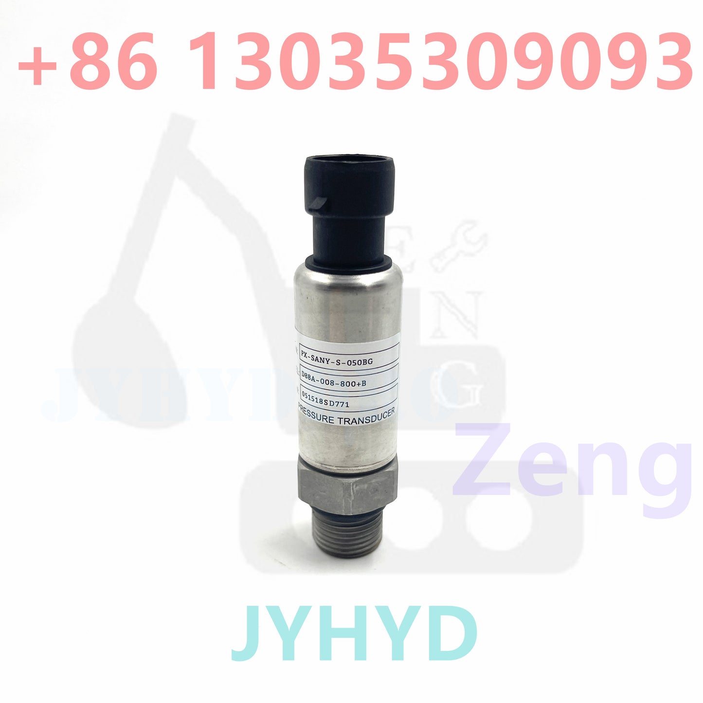 SANY SY215-8 EXCAVATOR PX-SANY-S-050BG D88A-008-800+B 051518SD771 SENSOR