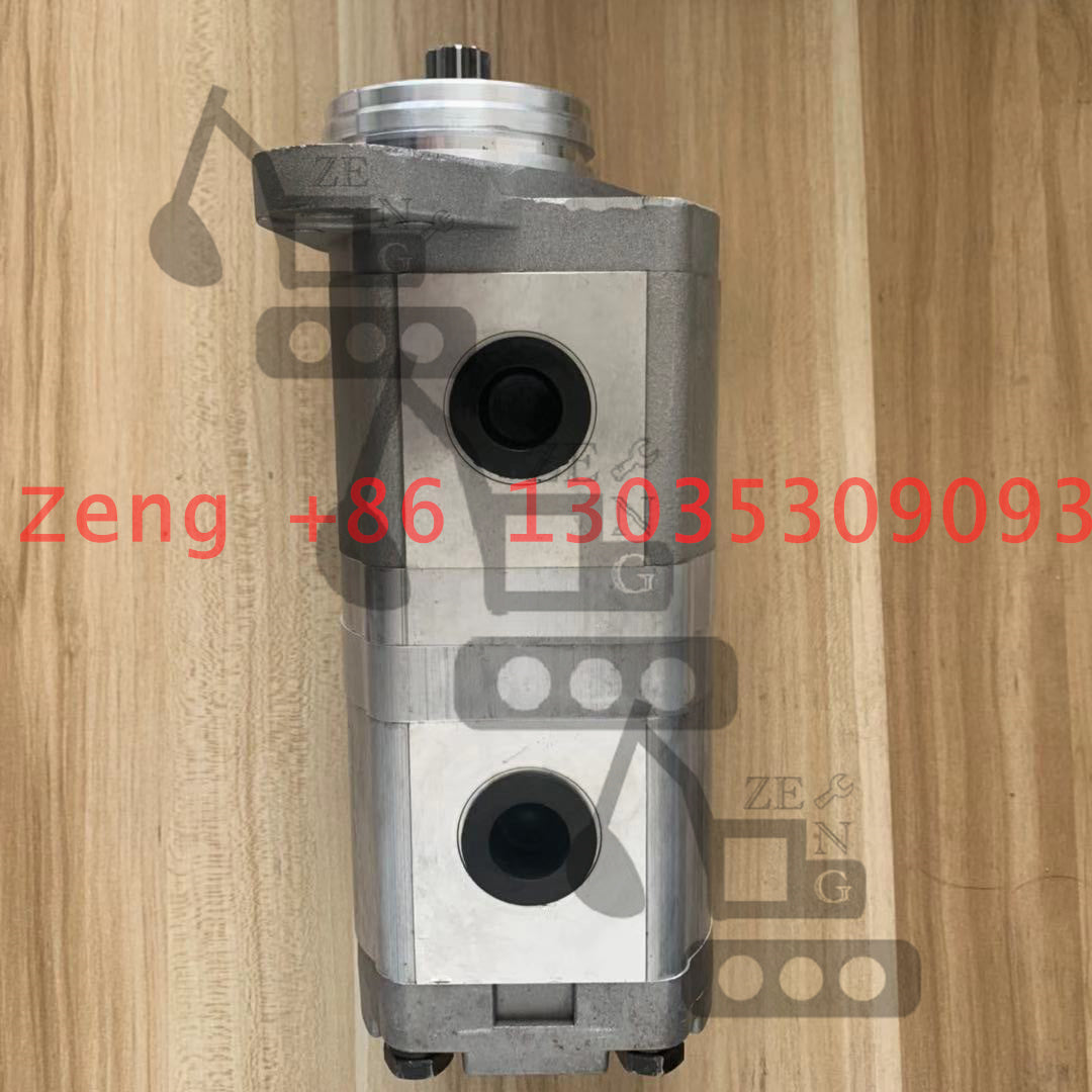 EX200-2 hydraulic pump two stage gear pump pilot pump
