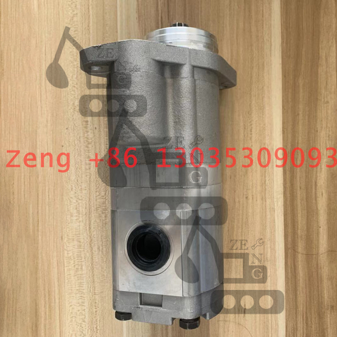 EX200-2 hydraulic pump two stage gear pump pilot pump