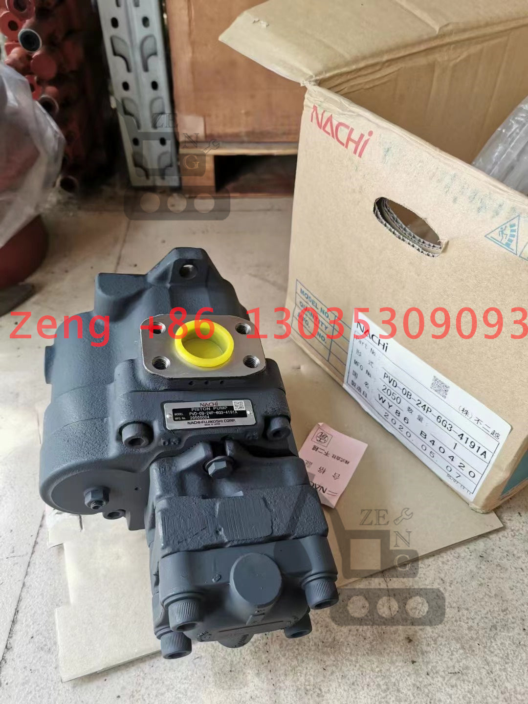 Nachi PVD-0B-24P-6G3 U25 hydraulic pump