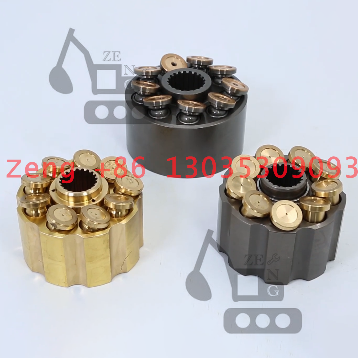 GM17 travel motor cylinder block rotor