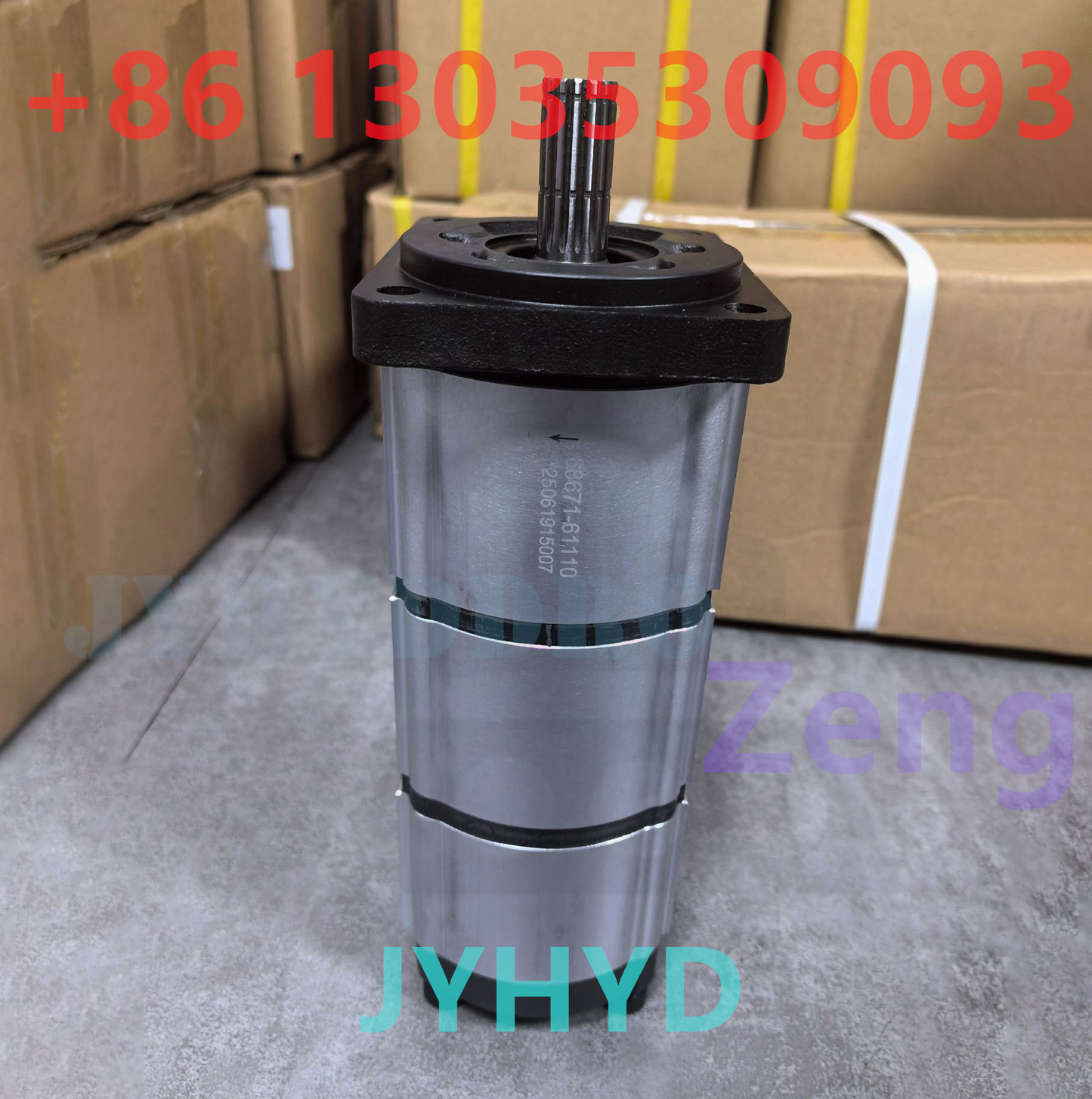 KUOBOTA KX151 EXCAVATOR 68671-61110 307012-1091 GEAR PUMP