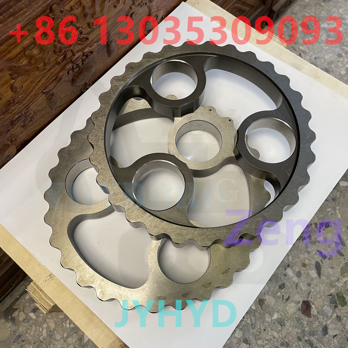 CATERPILLAR E70B EXCAVATOR TRAVEL REDUCTION PLATE
