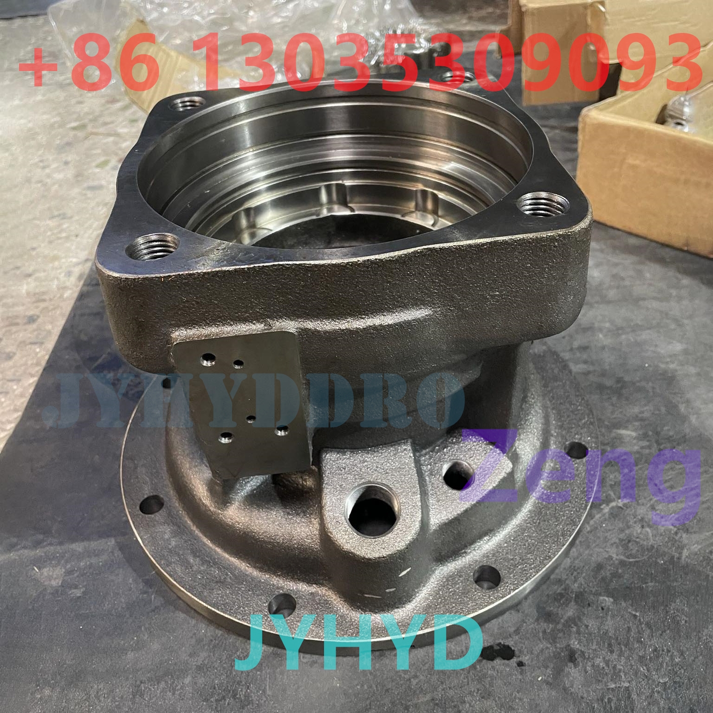 VOLVO EC460 EXCAVATOR SWING MOTOR HOUSING