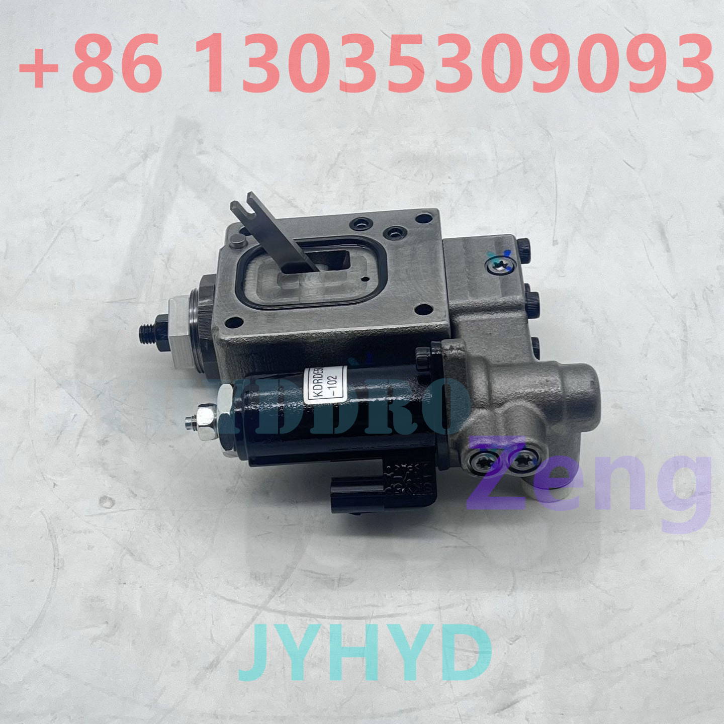 KAWASAKI K3VL80 HYDRAULIC PUMP REGULATOR WITH SOLENOID VALVE