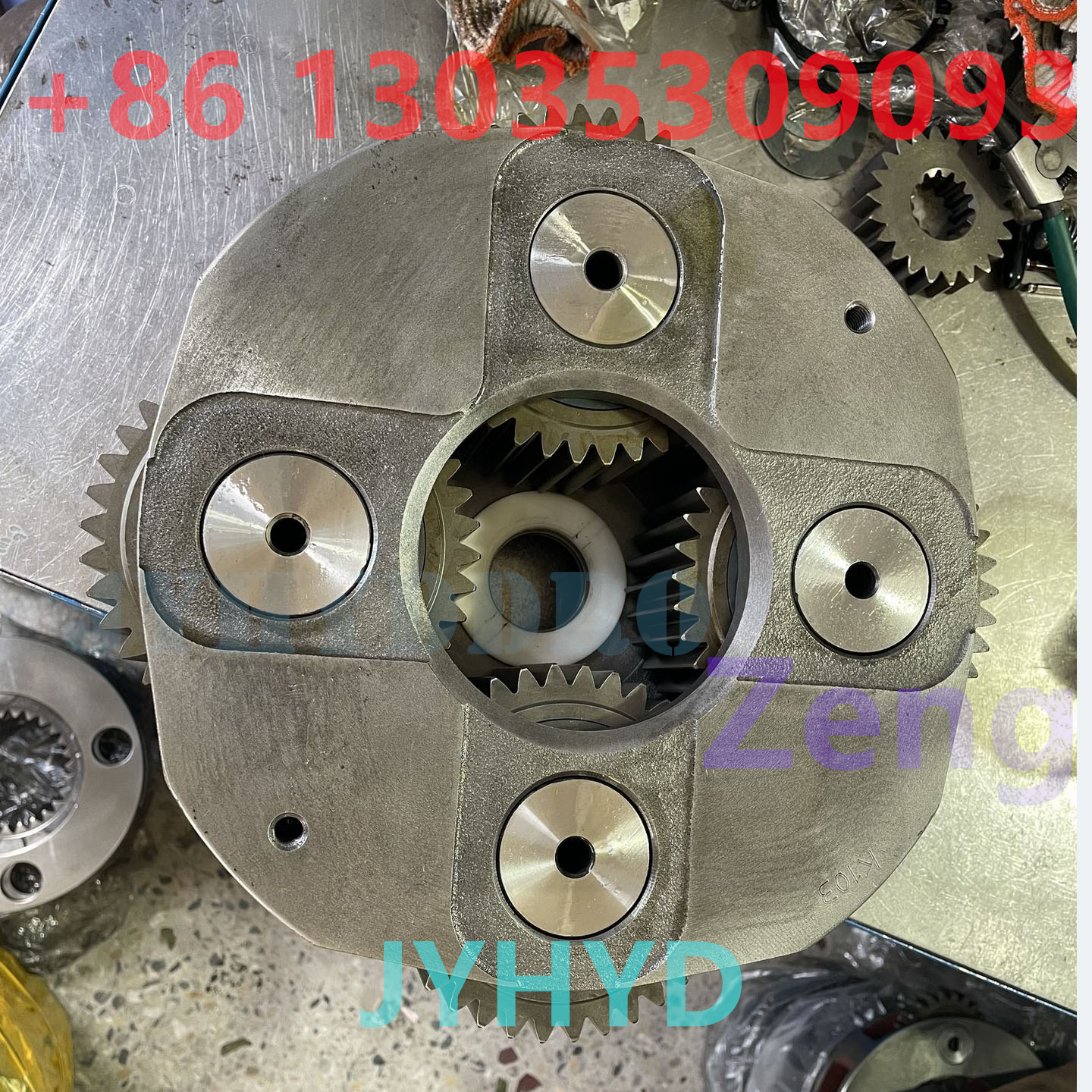 KOMATSU PC200-7 EXCAVATOR FINAL DRIVE TRAVEL REDUCTION GEARBOX CARRIER ASSY 2ST