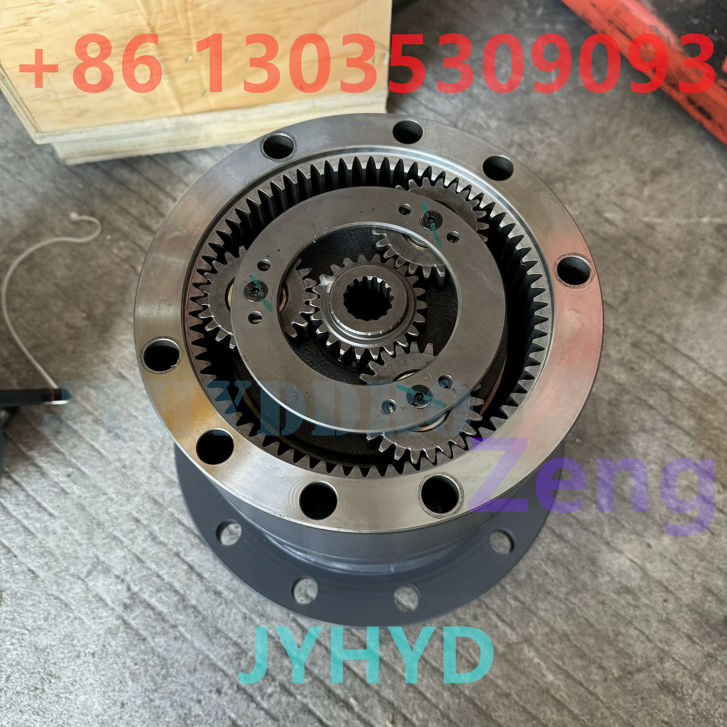 HITACHI ZX70 EXCAVATOR SWING REDUCTION GEARBOX ASSY