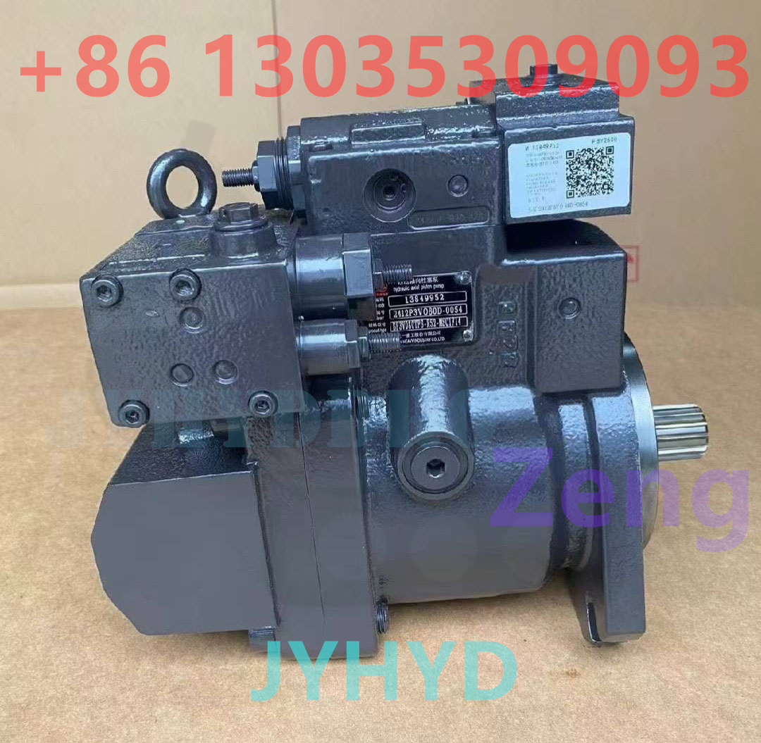 SANY SY75 EXCAVATOR 13849952 2412P3VO80D-0054 SP3V080TPS-R52-MSC1F14 HYDRAULIC PISTON PUMP