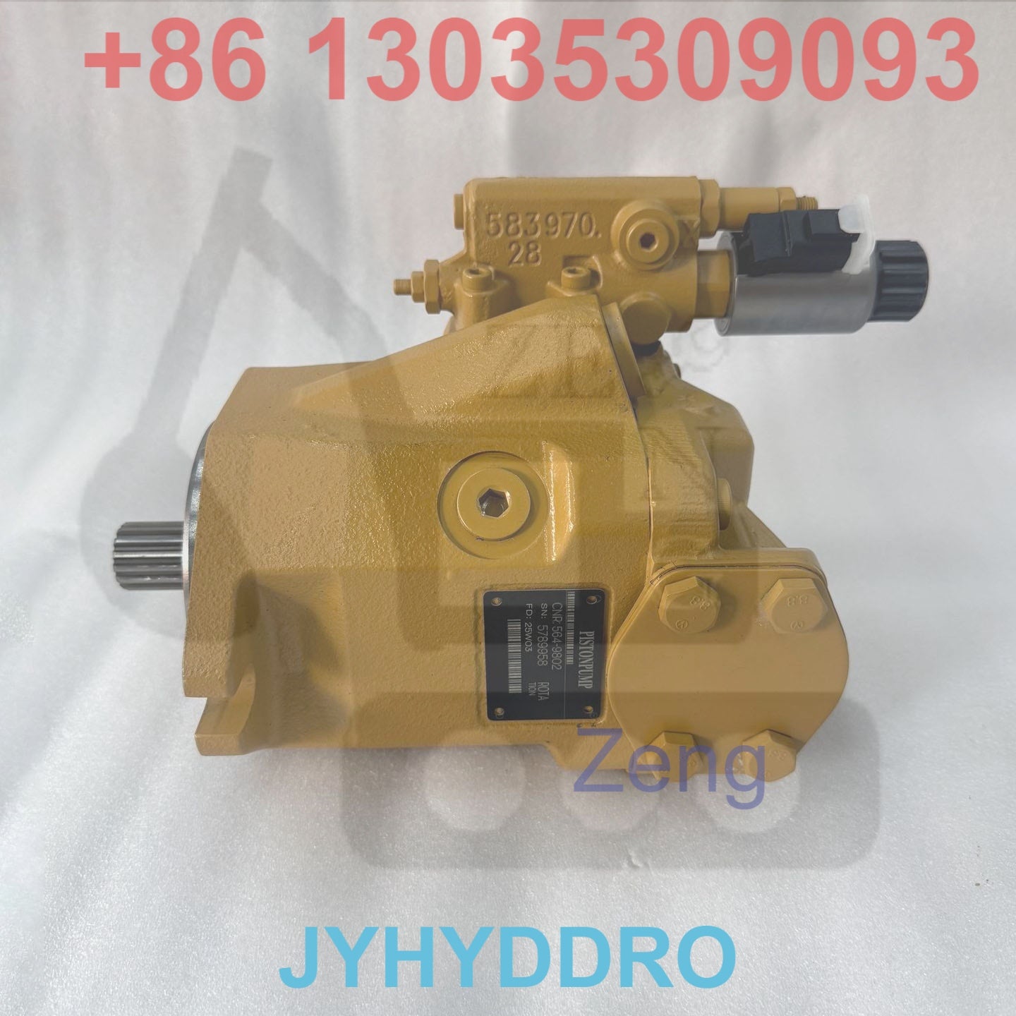 CATERPILLAR CAT336GC CAT345GC CAT349GC EXCAVATOR 564-9802 FAN PUMP 505-5179 505-5180 FAN MOTOR