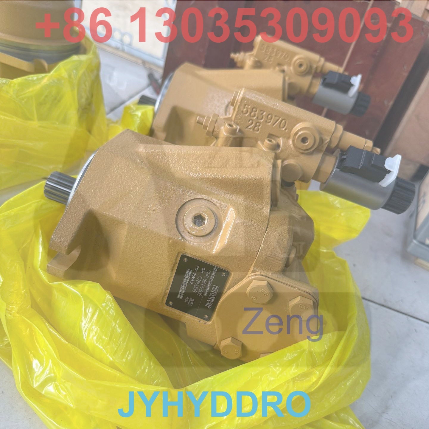 CATERPILLAR CAT336GC CAT345GC CAT349GC EXCAVATOR 564-9802 FAN PUMP 505-5179 505-5180 FAN MOTOR