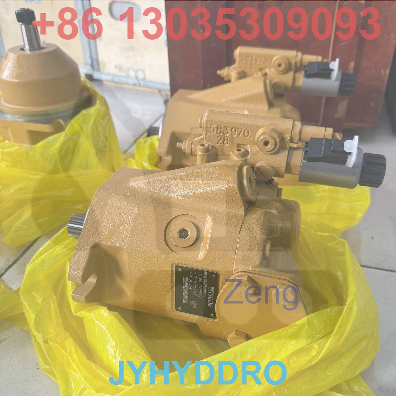 CATERPILLAR CAT336GC CAT345GC CAT349GC EXCAVATOR 564-9802 FAN PUMP 505-5179 505-5180 FAN MOTOR
