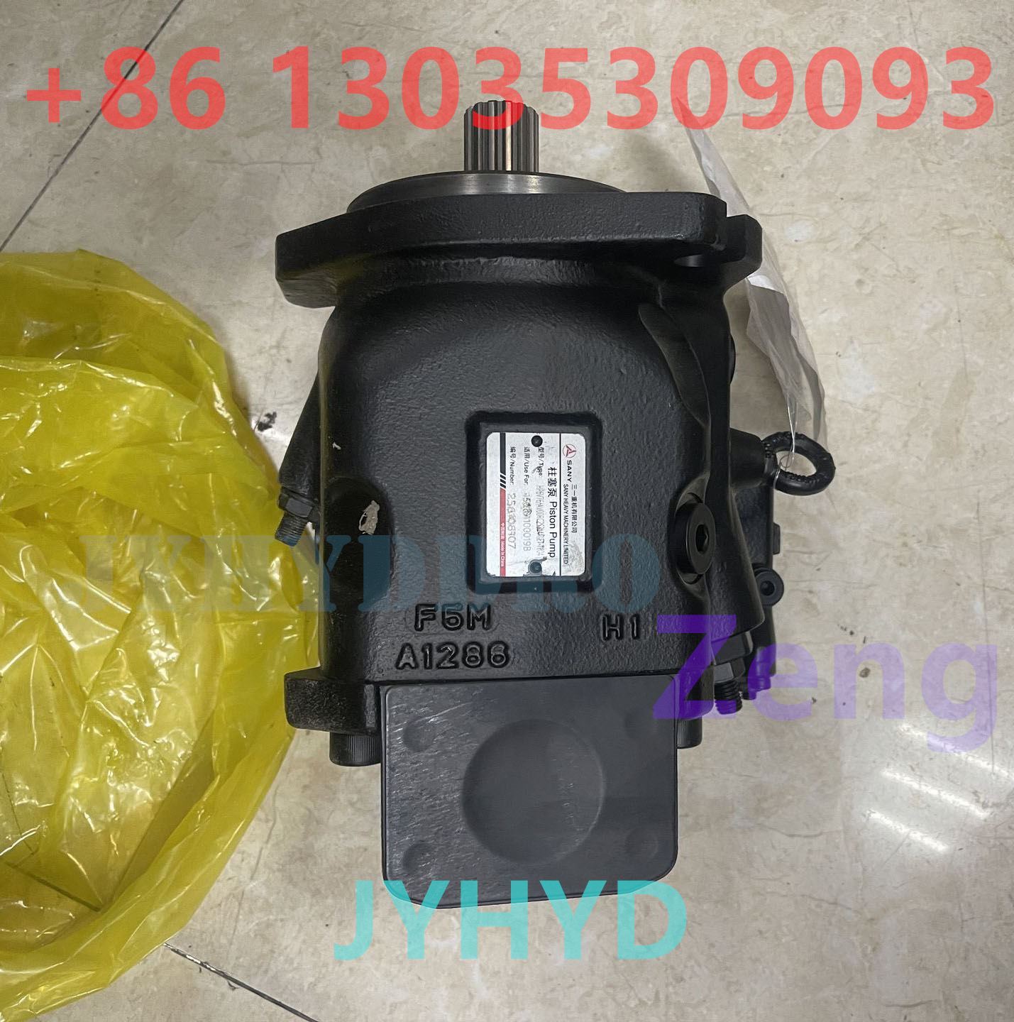 HENGLI HP6V76/AV00RC2S3MALE1-T004 110000113426 100004281841 256108107 150101100019B HYDRAULIC PISTON PUMP
