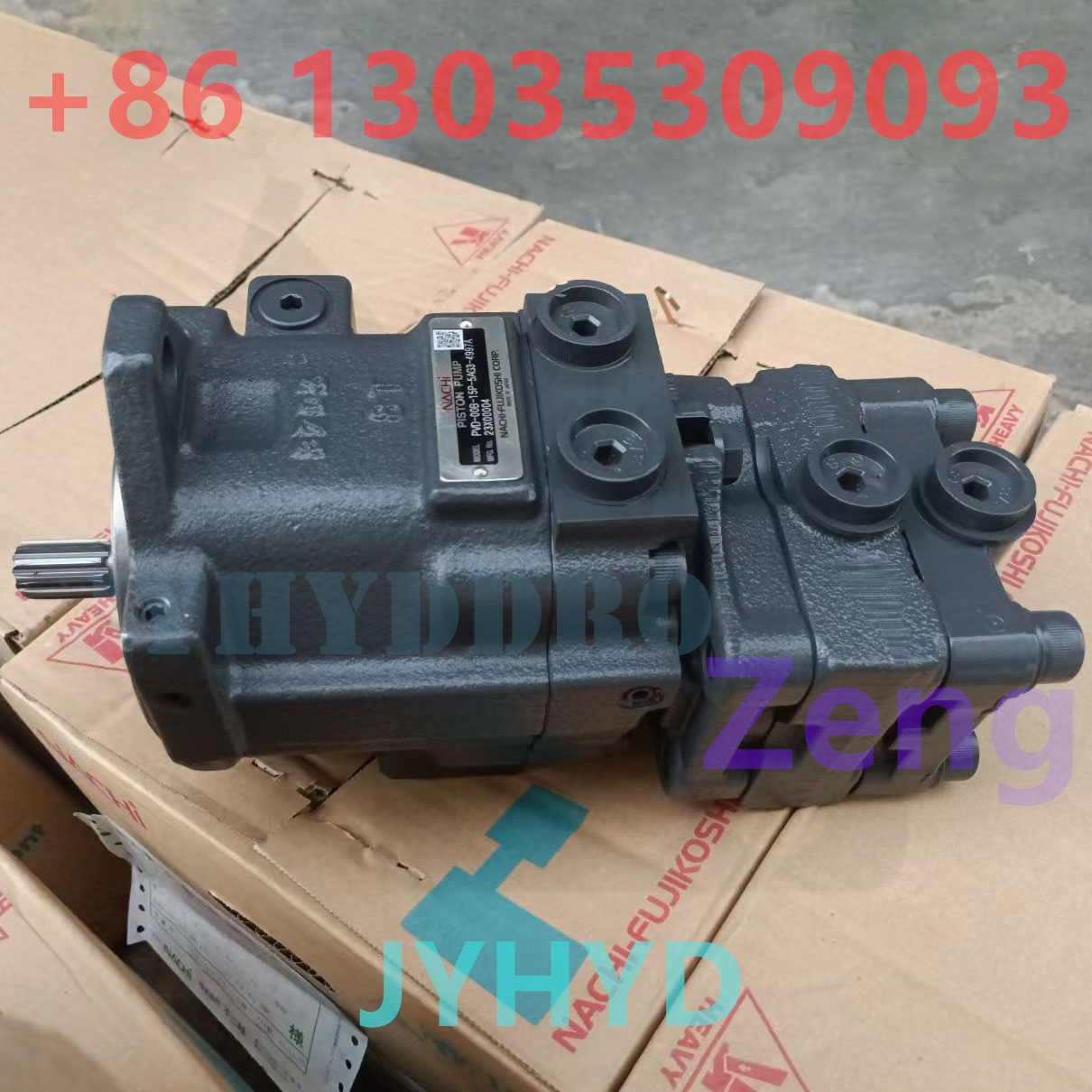NACHI PVD-00B-15P HYDRAULIC PUMP FOR IHI IHI18 KATO HD18 LINGONG LG16 CATERPILLAR CAT301.5 CAT301.7 EXCAVATOR