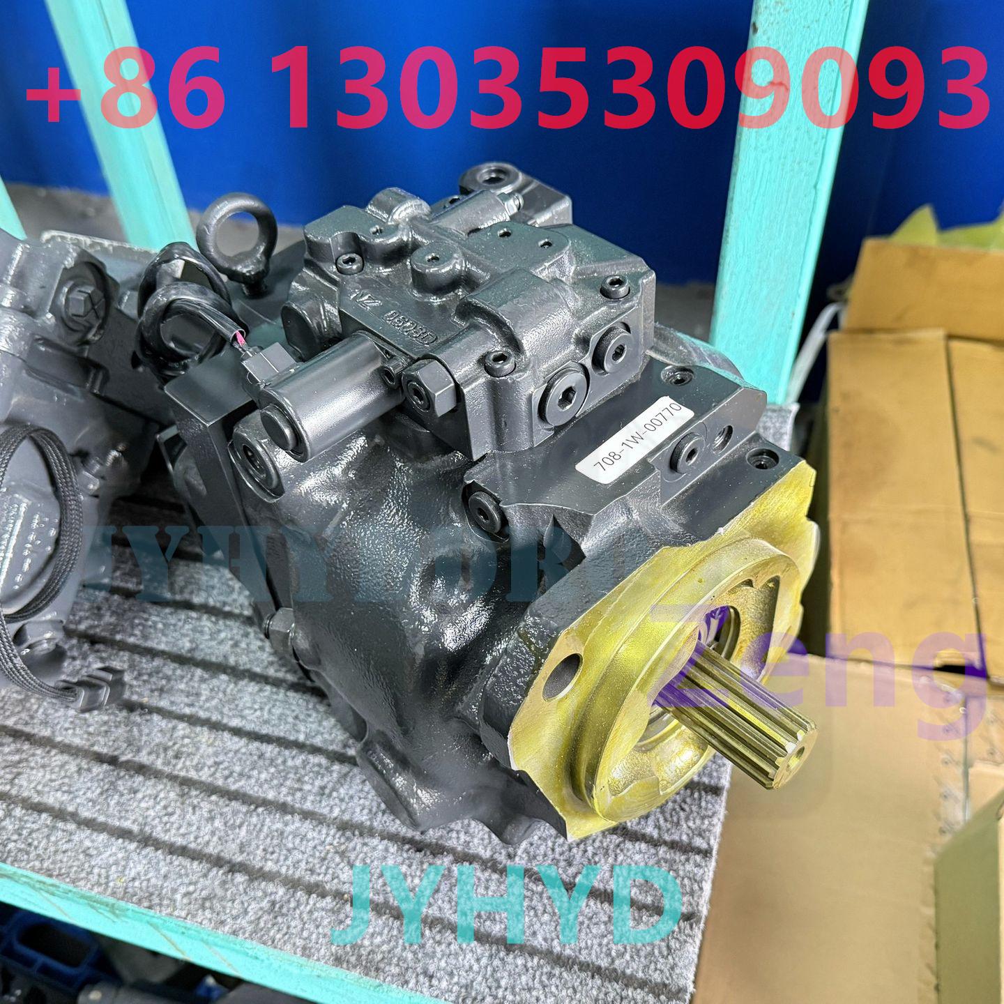 KOMATSU 708-1W-00770 708-1S-00970 HYDRAULIC PUMP