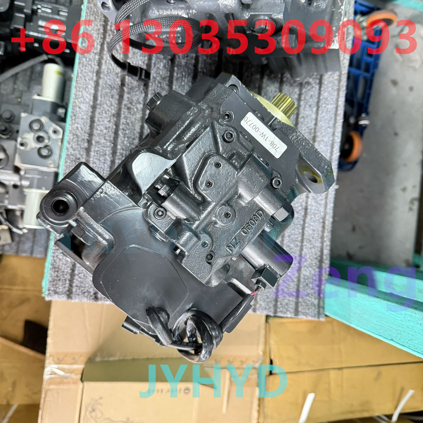 KOMATSU 708-1W-00770 708-1S-00970 HYDRAULIC PUMP