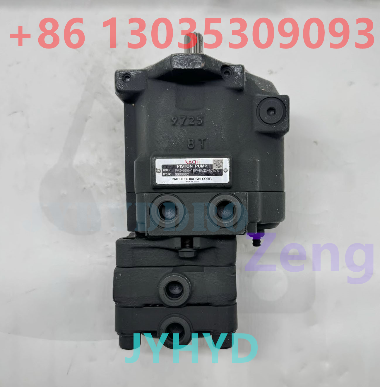 SDLG LG16 EXCAVATOR XCMG XE15 XE17 EXCAVATOR KUBOTA U17 EXCAVATOR SANTUI SD17 EXCAVATOR PVD-00B-16P-6AG3 HYDRAULIC PUMP