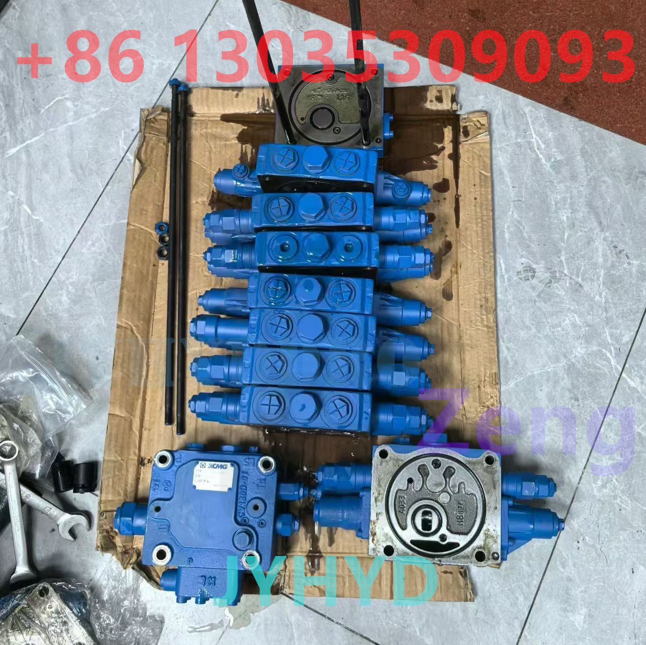 SANY SY75 XCMG XE75 SDLG LG80 EXCAVATOR HVS-18 CONTROL VALVE ASSY