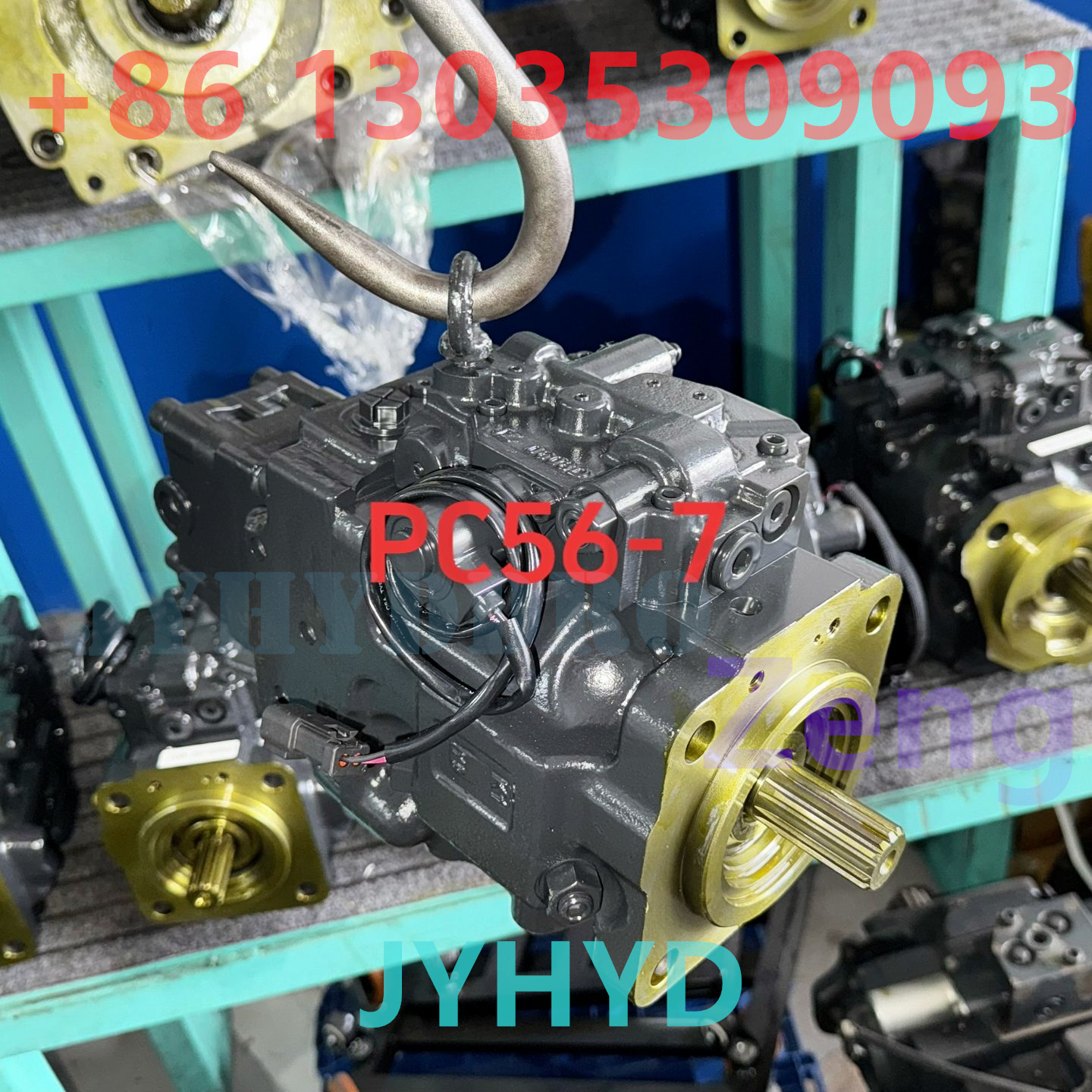 KOMATSU PC56-7 EXCAVATOR HYDRAULIC PUMP