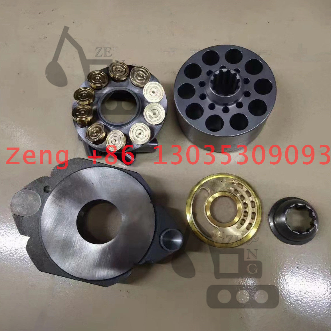 KAYABA PSVL-36CG hydraulic pump rotary group and spare parts