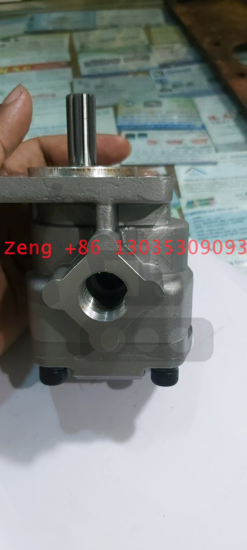 yanmar spline key SK907B hydraulic pump gear pump pilot pump