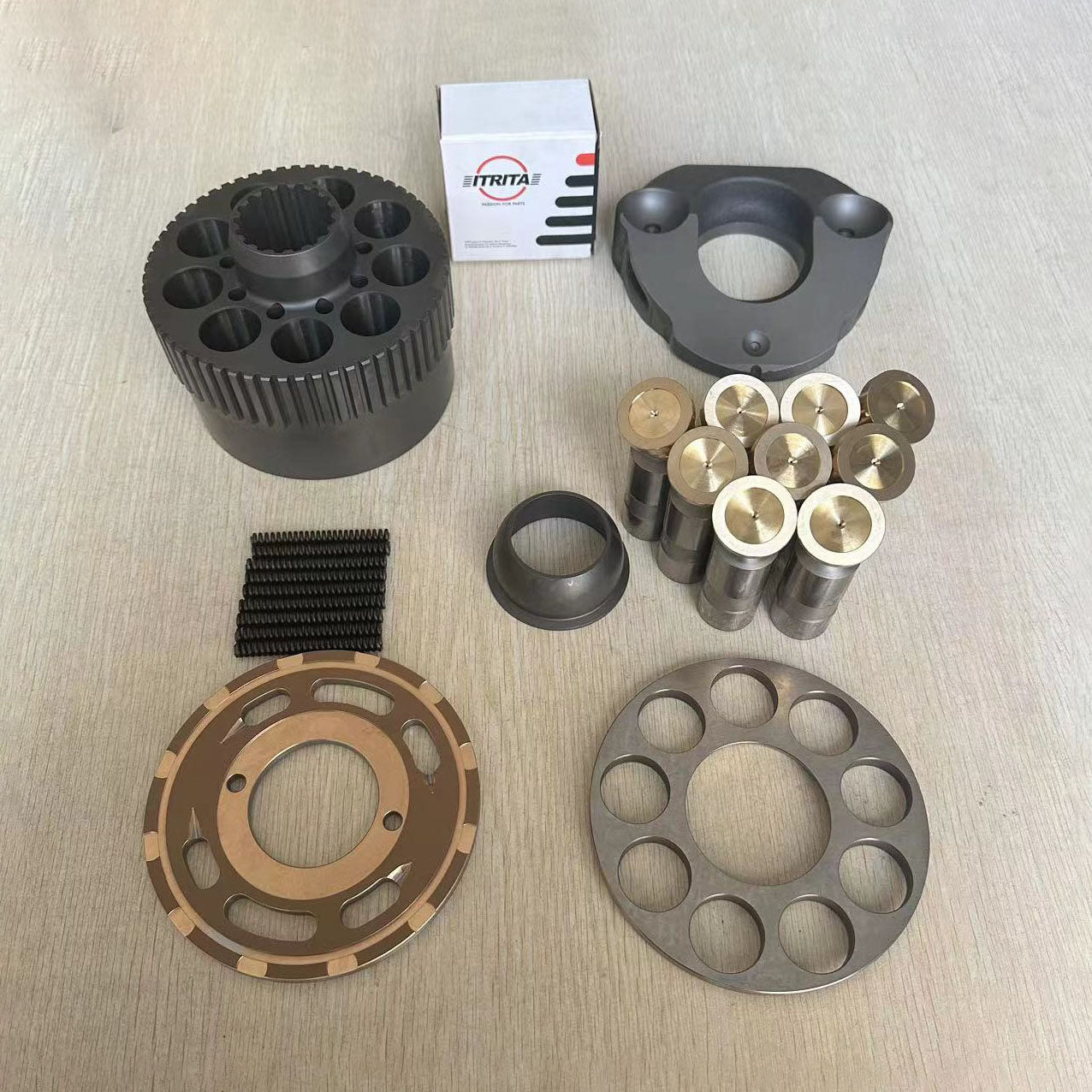 R215VS excavator hydraulic final drive travel motor rotory group and spare parts for Hyundai R215VS R225-9 R300-9 R480 R500-9 excavator